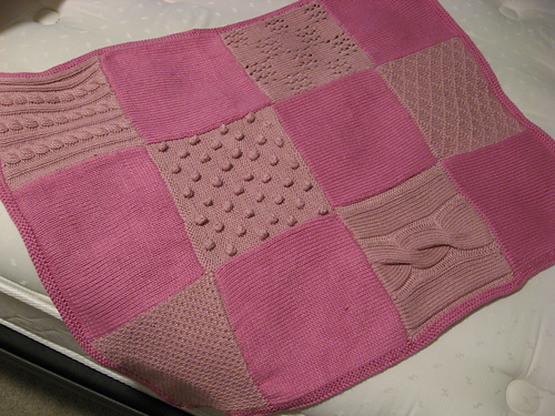 Sampler Baby Blanket