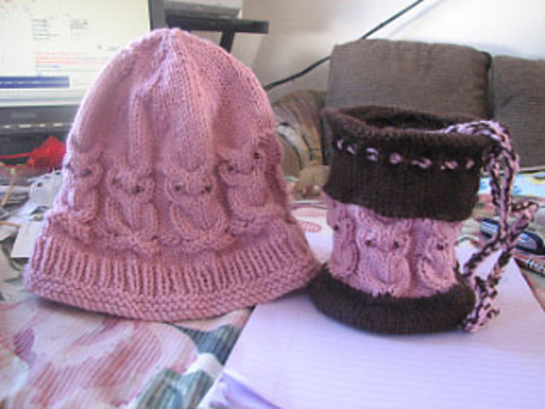 Owl Hat and Bag