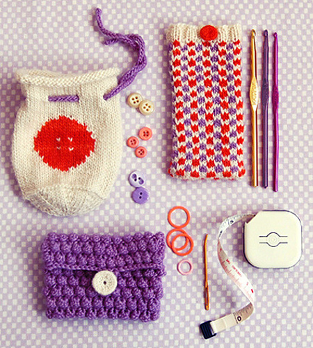 Three Little Pouches: Button Bag