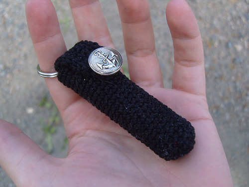 Keychain LipBalm Cozy