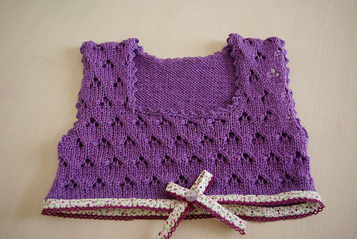Débardeur court bébé
