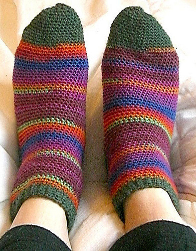 Make Do & Mend Crochet Socks