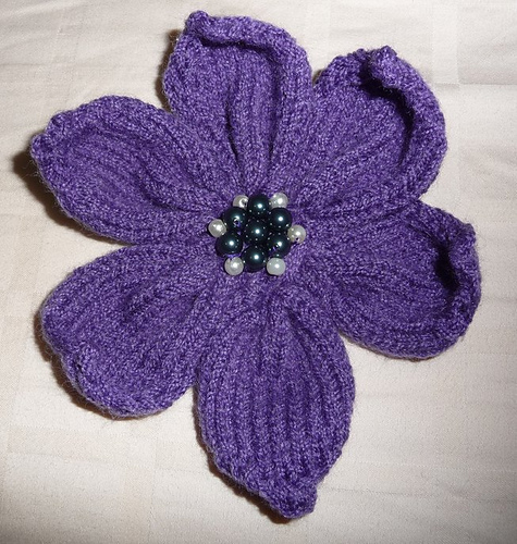 Knitted Flower