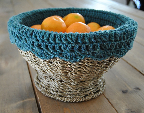 Crochet Basket Liner