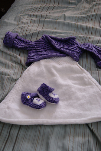 04 Cardigan, Robe et Chaussons