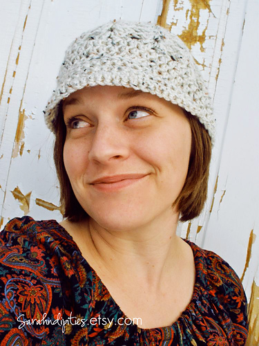 Brimmed Shell Beanie