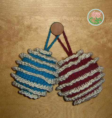 Amigurumi Christmas Ball Ornament