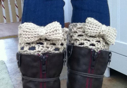 Bow Boot Cuffs