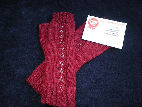 Diamante Mittens