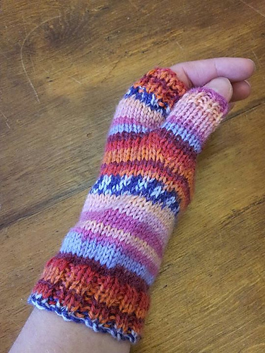 Fingerless Mittens