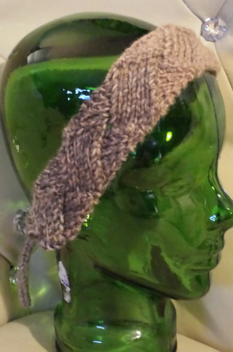 Narrow Entrelac Headband