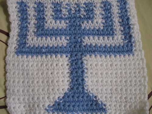 Menorah Granny Square