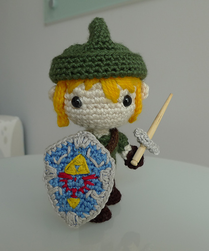 Link's Hylian Shield, Sword and Sheath