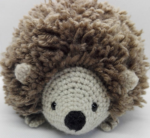 Fluffy Hedgehog Amigurumi