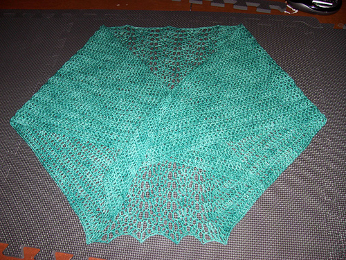 Cedar River Flow Shawlette