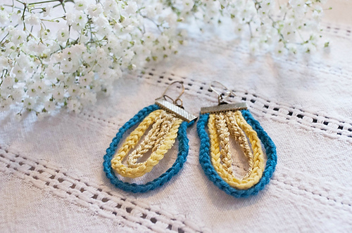 Boucles d'oreilles estivales