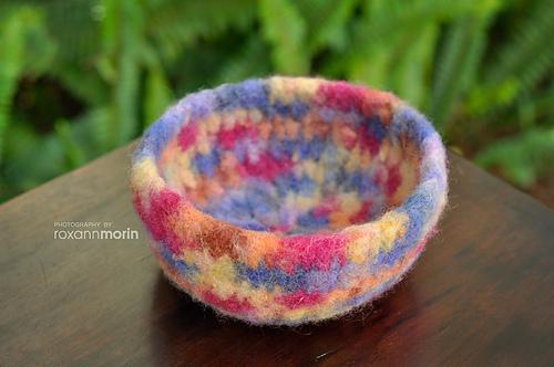 Felted Bowl