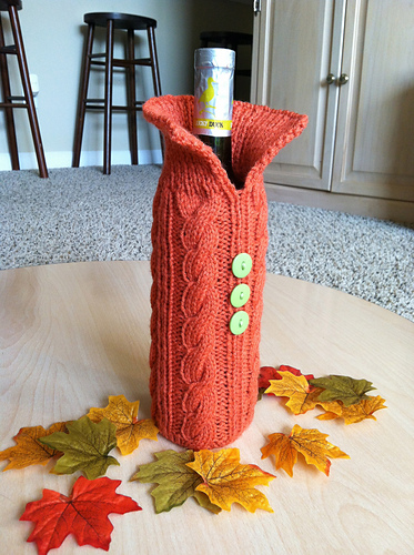 Wine Bottle Sweater
