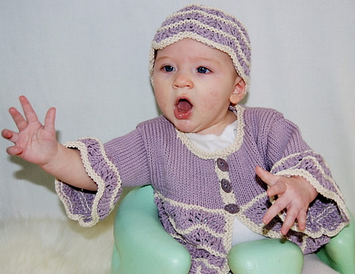 Cozy Posy Sweater & Hat