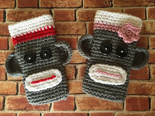 Sock Monkey Phone Case