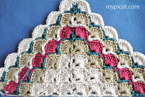 10001 For a Triangle Shawl
