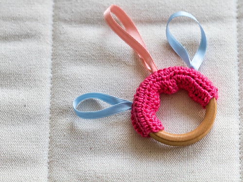 Simple Baby Teething Ring