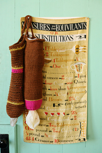 Plastic Bag Keeper (crochet)