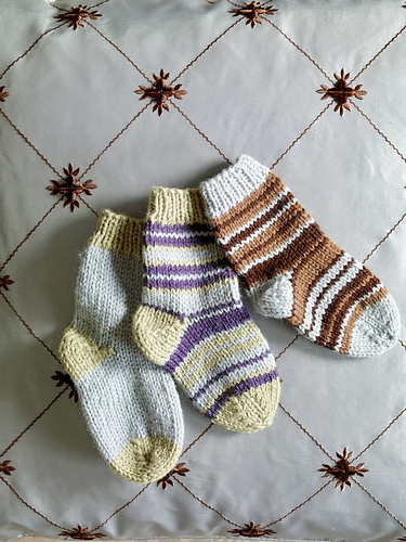 Child's Two Color Socks