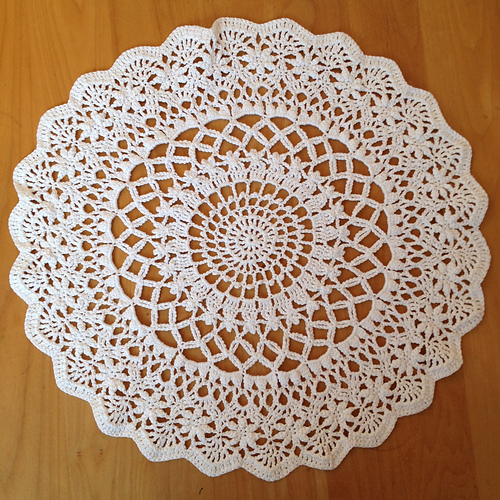 Angel's Garden Doily