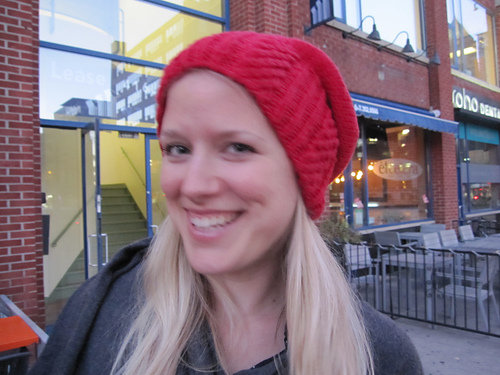Red Rocket Slouchy Hat