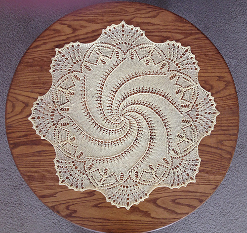 Doily with Spiral