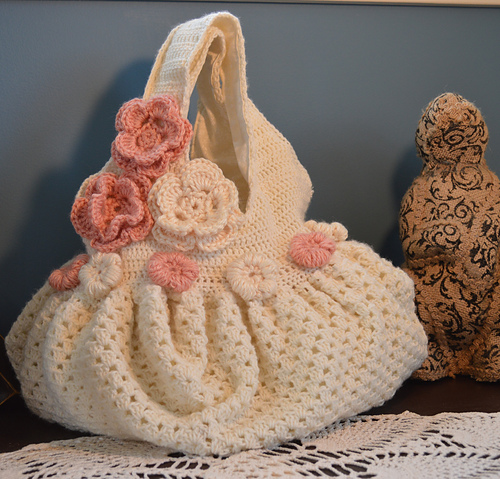Shabby Chic Granny Square Bag
