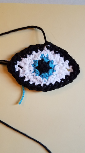 Small Evil Eye Applique