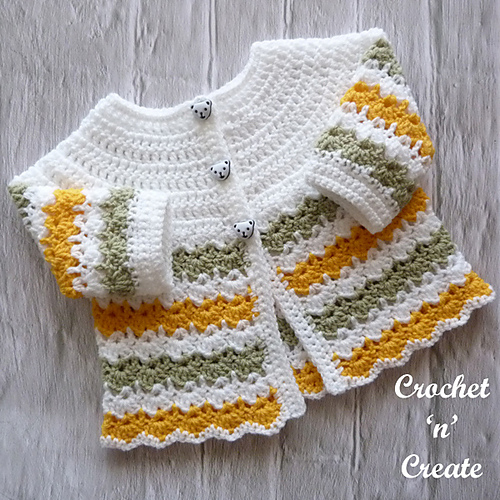 Round Yoke Baby Coat