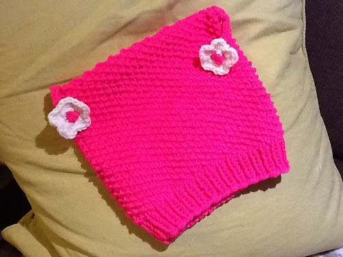 Flower girlie hat