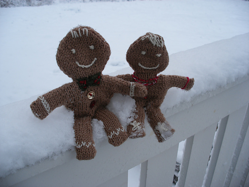 Gingerbread man (and his girlfriend)