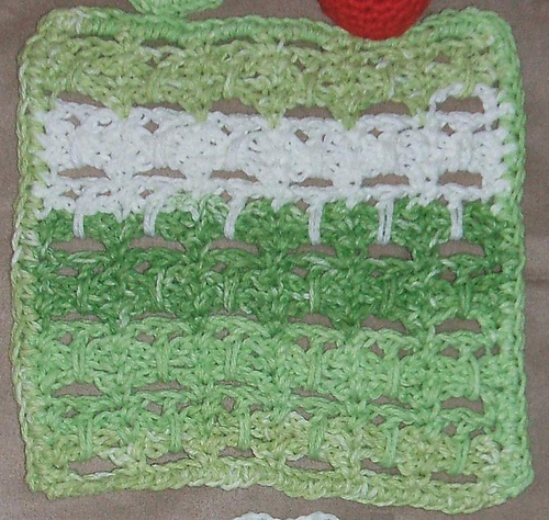 Prettily Made Dishcloth