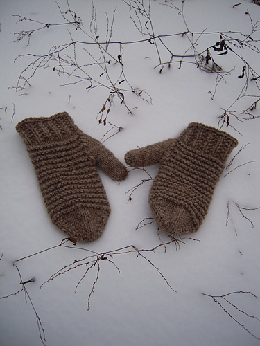 Countryside Garter Mittens