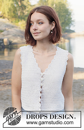 257-32 Scallop Bliss Vest