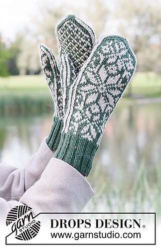 261-63 Forest Frost Mittens