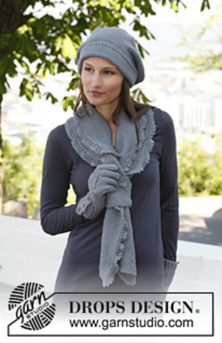 140-38 Emily Beret and scarf