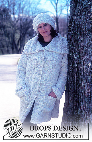 62-19 Long cardigan and hat