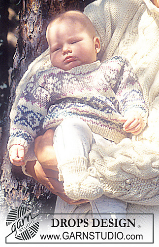 36-2 Fair Isle Pattern Sweater and Socks.