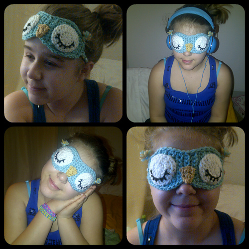 Sleepy Owl Eye Mask