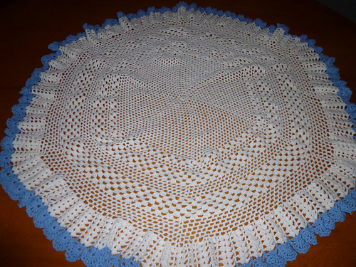 Circular Shawl in Easy Crochet