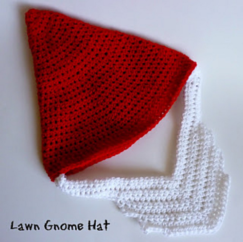 Lawn Gnome Hat & Beard