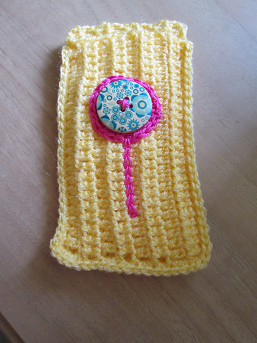 Flower Phone Sock