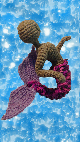Mermaid Doll with Scales