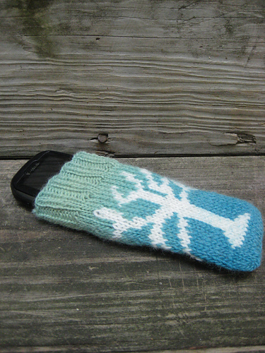Bare Tree Cellphone Sock