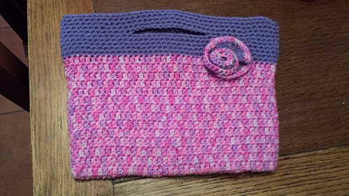 Simple Crochet Handbag for Girls
